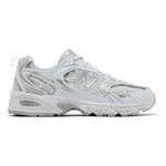 New Balance 530 White Silver Metallic Polka Dots - Image 1