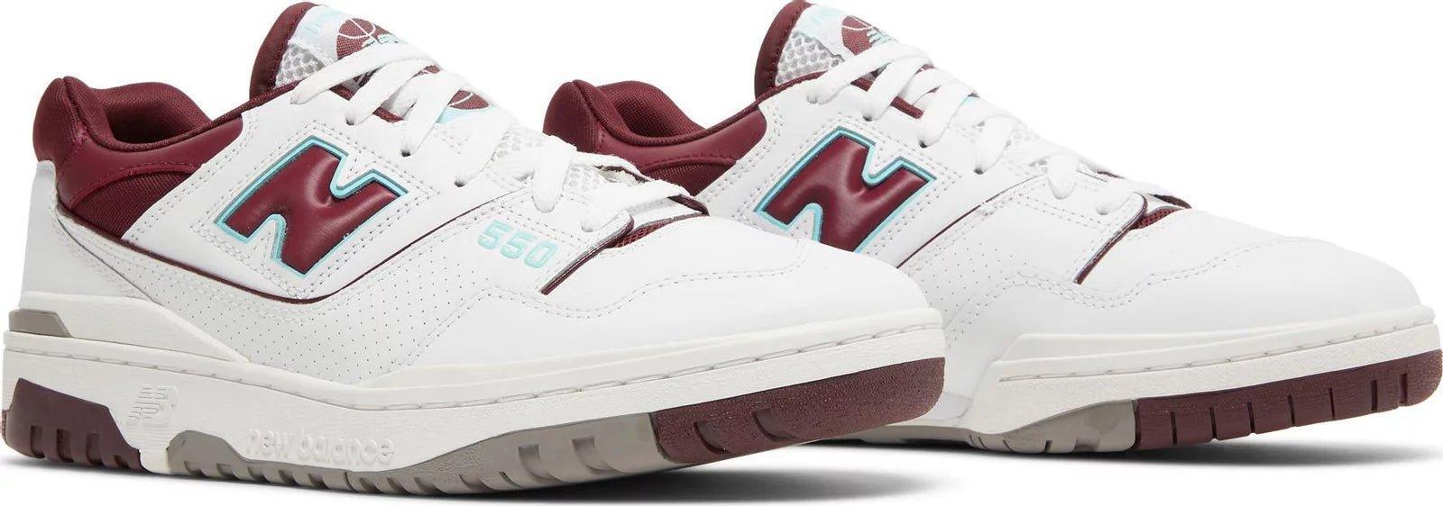 New Balance 550 Burgundy Cyan - Supra Sneakers