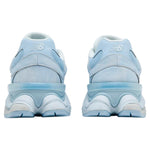 Light blue sneakers with white soles on a white background - Image 7