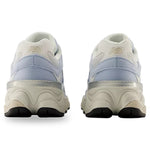 Pair of white sneakers with light blue accents on a white background - Image 5