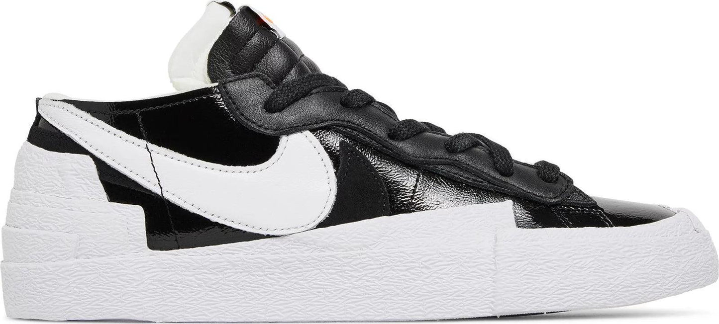 Nike Blazer Low Sacai Black Patent Leather - Supra Sneakers