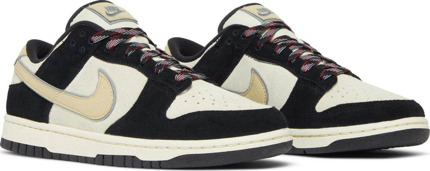 Nike Dunk Low LX Black Suede Team Gold (W) - Supra Sneakers