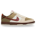 Nike Dunk Low Retro Khaki Team Rot Perlmuttweiß Leopard (Damen)
