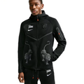 Nike x Patta Netherlands Men's Tech Fleece Full-Zip Windrunner Hoodie Black