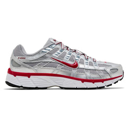 Nike P-6000 Metallisch Silber Gym Rot