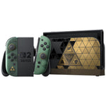 Nintendo Switch 2 The Legend of Zelda 40th Anniversary Edition in green and gold, on a white background - Image 2