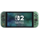 Nintendo Switch 2 The Legend of Zelda 40th Anniversary Edition in green and gold, on a white background - Image 3