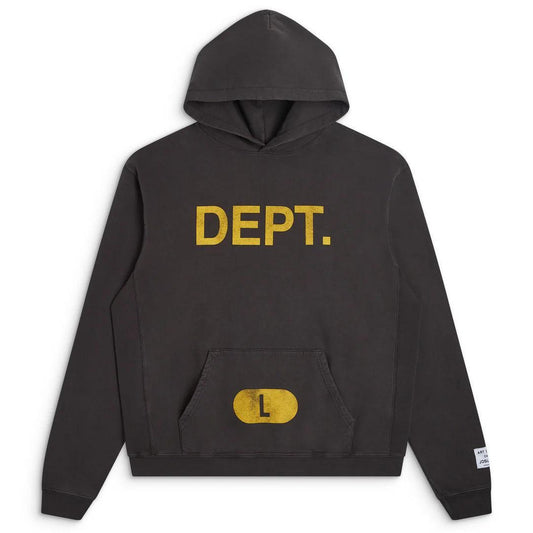 Gallery Dept. Size Logo Hoodie Black