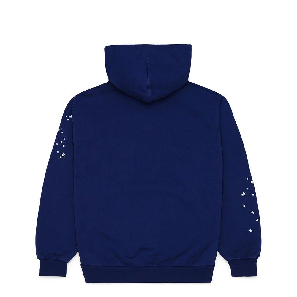 Sp5der OG Web Hoodie Navy & Pink - Supra Sneakers