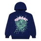 Sp5der OG Web Hoodie Navy & Pink - Supra Sneakers