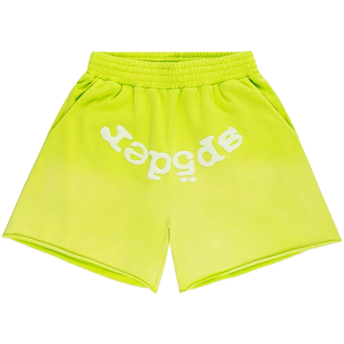 Sp5der OG Web V2 Sweatshort Acid Green