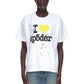 Sp5der Souvenir "I Heart Sp5der" Tee White / Yellow - Supra Sneakers