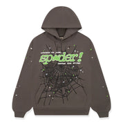 Sp5der Punk V2 Hoodie Slate Grey