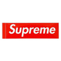 Supreme Box Logo Sticker Red