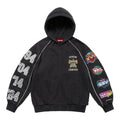 Supreme Playoffs Zip Up Hooded Sweatshirt Black