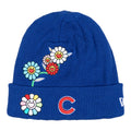 New Era Takashi Murakami + MLB Welttournee Tokyo Serie 2025 New Era 6 Dart Cubs gerollte Strickmütze