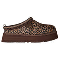 UGG Tazz Pantoffeln Kaspischer Leopardenmuster verbrannter Zeder (Damen)