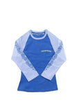 T-shirt a maniche lunghe da donna Chrome Hearts Matty Boy St. Barth Blu (W)