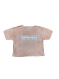 T-Shirt da donna Chrome Hearts x Dipped in Blue Marrone (W)