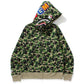 A Bathing Ape BAPE ABC Shark Full Zip Hoodie Green - Supra Sneakers