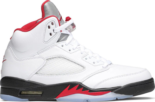 Air Jordan 5 Retro Fire Red Silver Tongue (2020) - Supra Sneakers