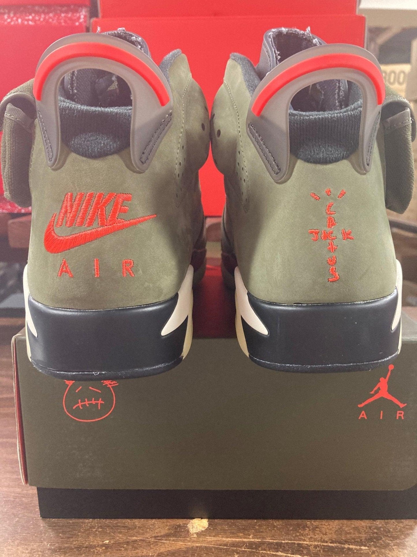 Air Jordan 6 Retro Travis Scott Olive - Supra Sneakers