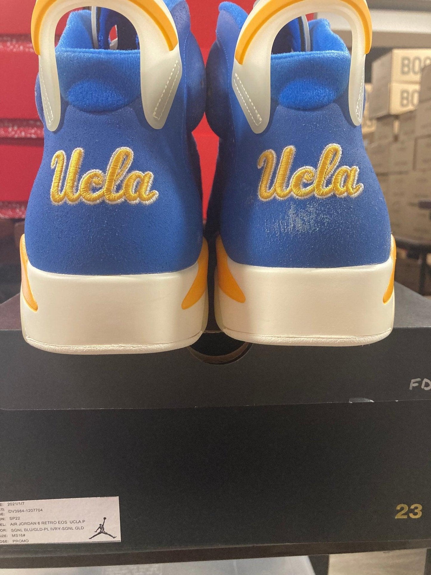 Air Jordan 6 Retro UCLA PE - Supra Sneakers