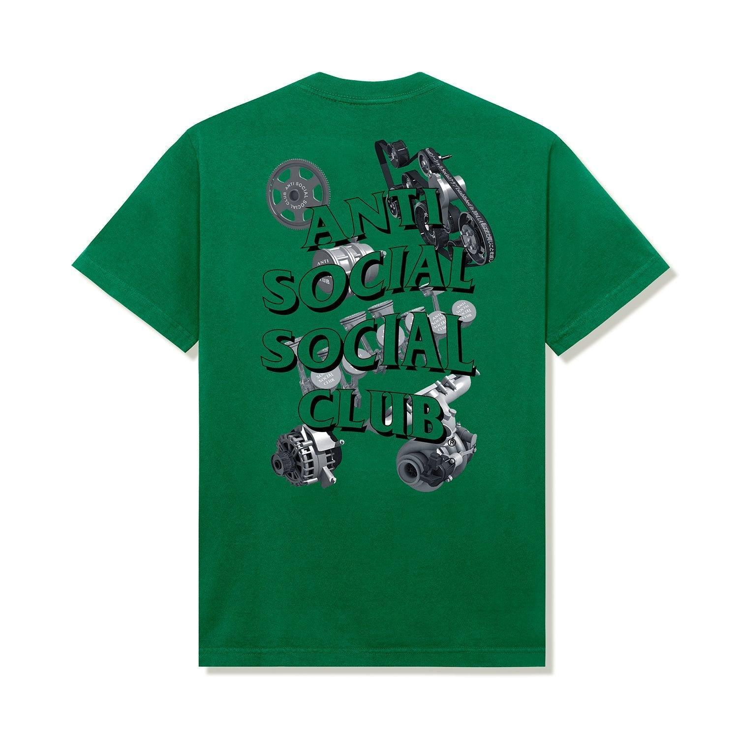 Anti Social Social Club Chop Suey Tee Kelly Green - Supra Sneakers