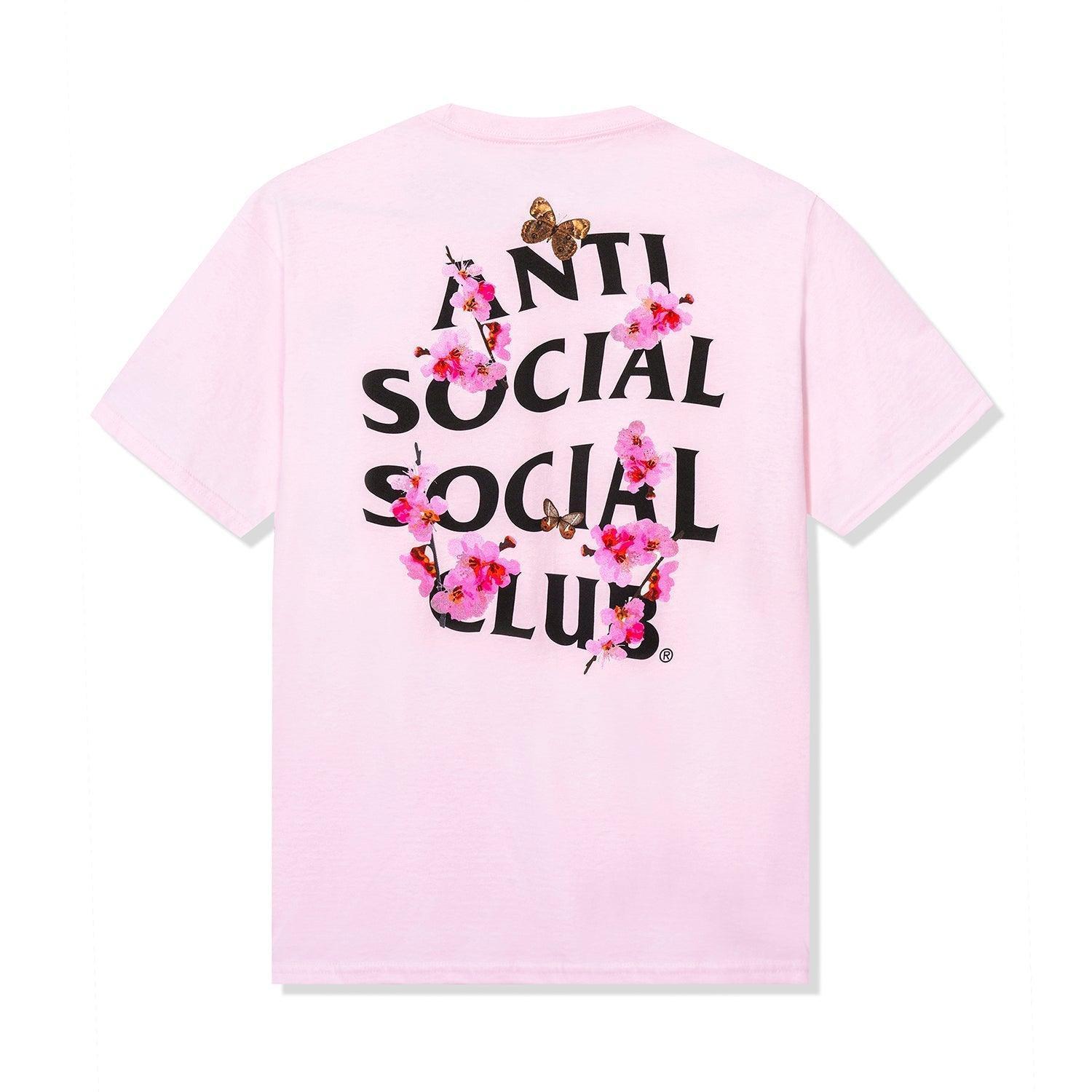 Anti Social Social Club Kkotch Tee Pink - Supra Sneakers