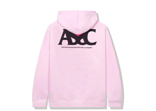 Anti Social Social Club Negative Space Hoodie Pink - Supra Sneakers