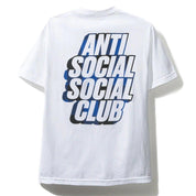 Anti Social Social Club Plaid Blue Tee White - Supra Sneakers