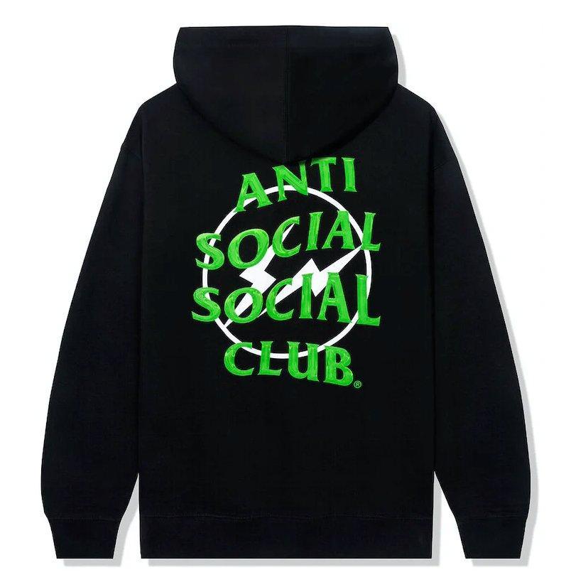 Anti Social Social Club x Fragment Precious Petals Hoodie (FW22) Black Green - Supra Sneakers