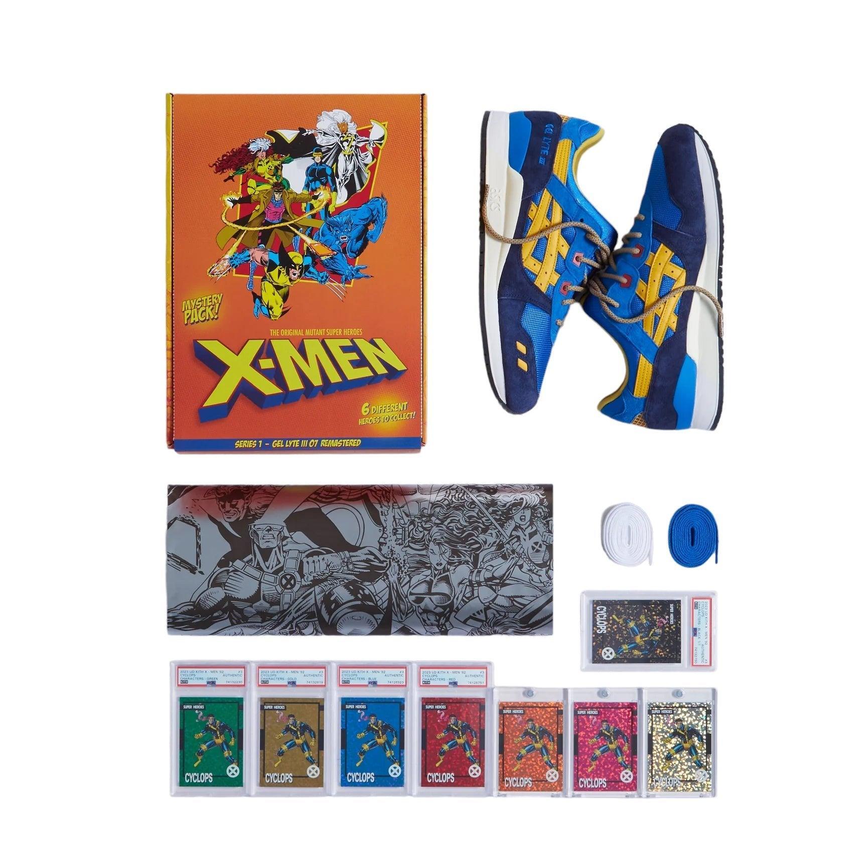 ASICS Gel-Lyte III '07 Remastered Kith Marvel X-Men Mystery Sealed Box (Trading Card Included) - Supra Sneakers