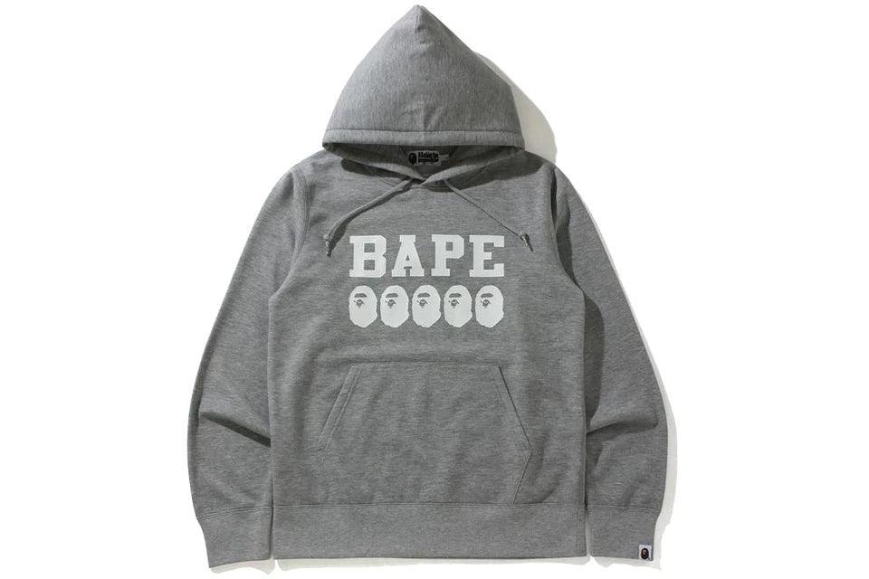 Bape Go Skate Summer Pullover Hoodie Grey - Supra Sneakers