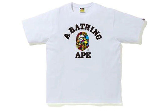 BAPE Milo Banana Pool College T-shirt White - Supra Sneakers