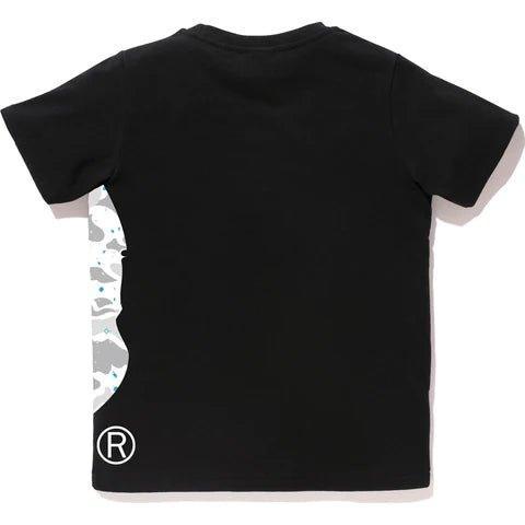 Bape Space Camo Side Big Ape Head Tee Ladies Black - Supra Sneakers