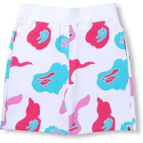 Bape Store Miami 2nd Anniversary Sweat Shorts White / Pink - Supra Sneakers