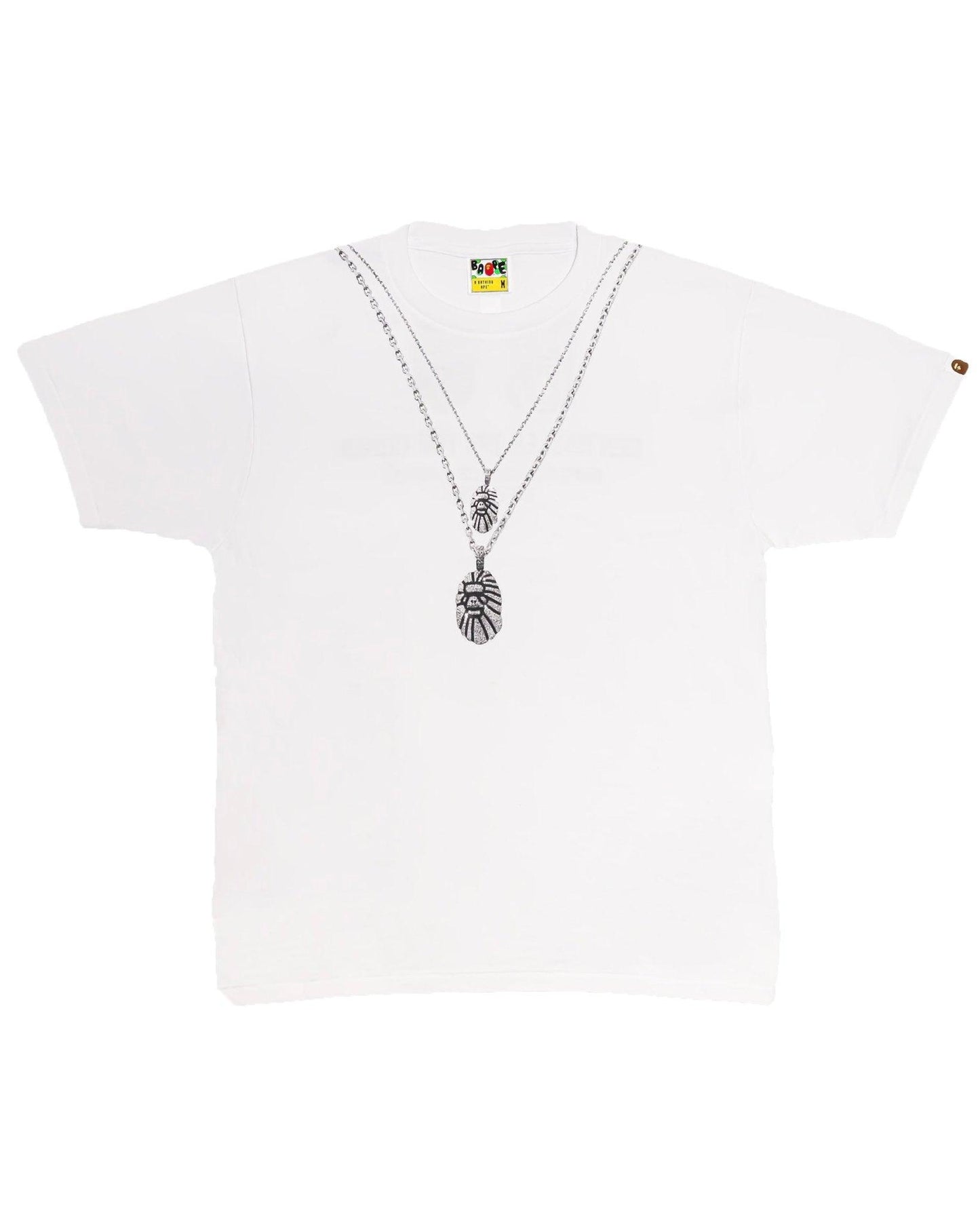 Bape x Ben Baller LA Exclusive Chains Tee White - Supra Sneakers