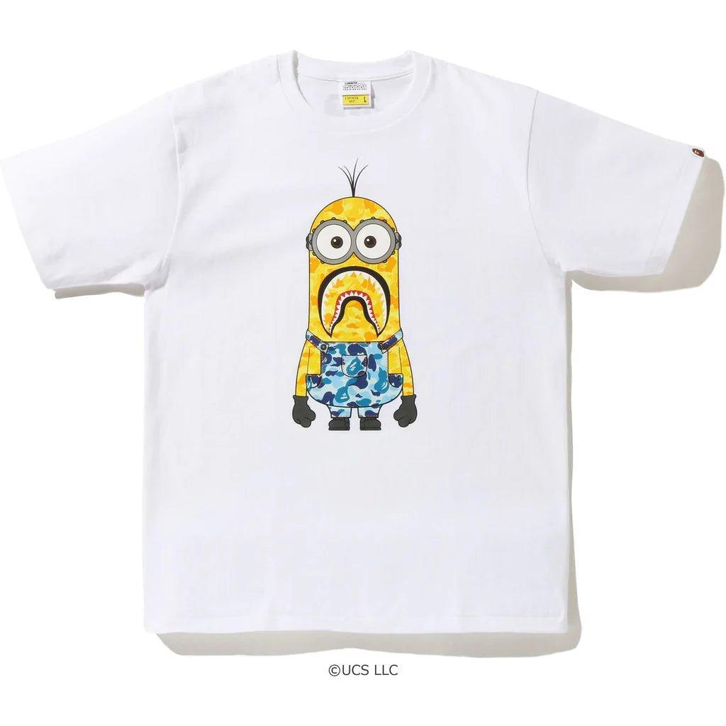 Bape x Minions Camo Minion Tee White - Supra Sneakers