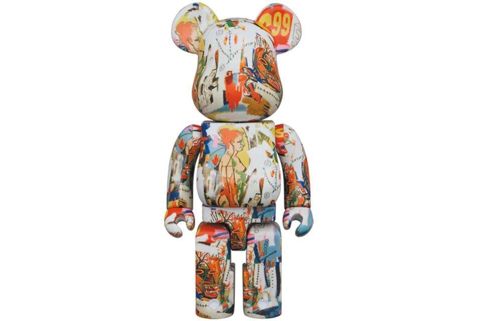 Bearbrick Andy Warhol x JEAN-MICHEL BASQUIAT #4 1000% - Supra Sneakers