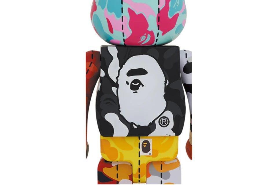 Bearbrick x BAPE 28th Anniversary Camo #3 1000% - Supra Sneakers