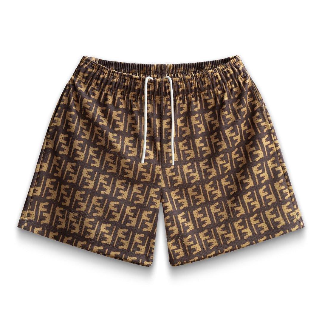 Bravest Studios Gunner Shorts Dark Brown - Supra Sneakers