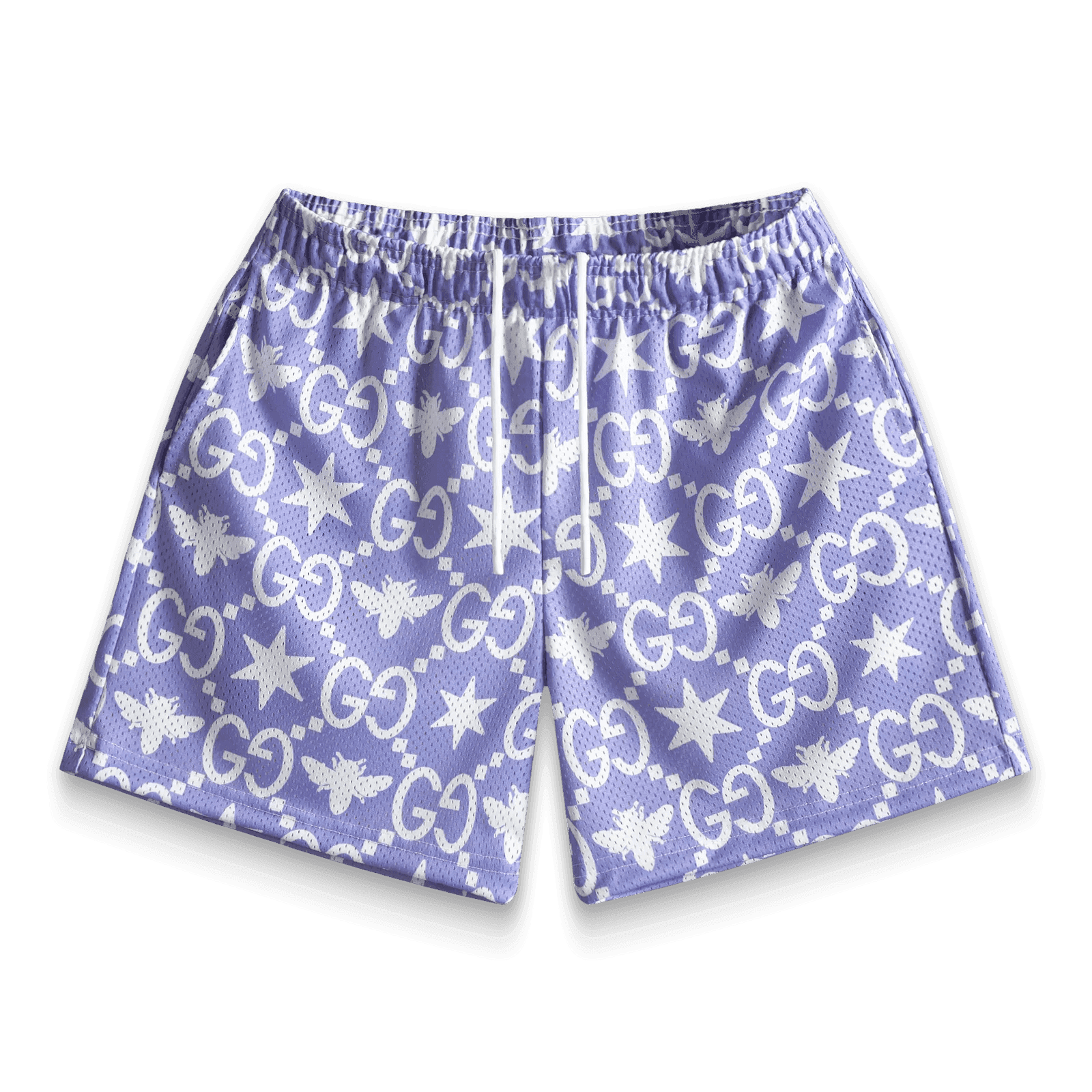 Bravest Studios Lavender Venice Mega G Shorts - Supra Sneakers