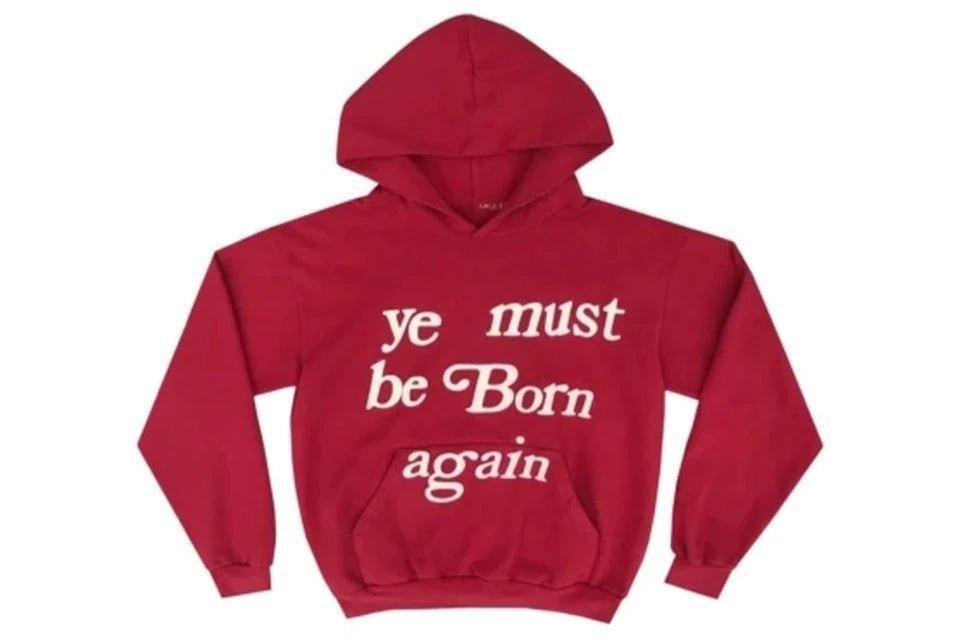 Cactus Plant Flea Market Born Again Hoodie Dark Red - Supra Sneakers