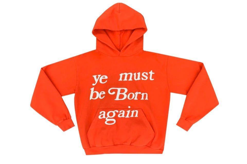 Cactus Plant Flea Market Born Again Hoodie Orange - Supra Sneakers