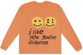 Cactus Plant Flea Market Mi Piaci, Sei Diverso T-shirt a maniche lunghe Arancione