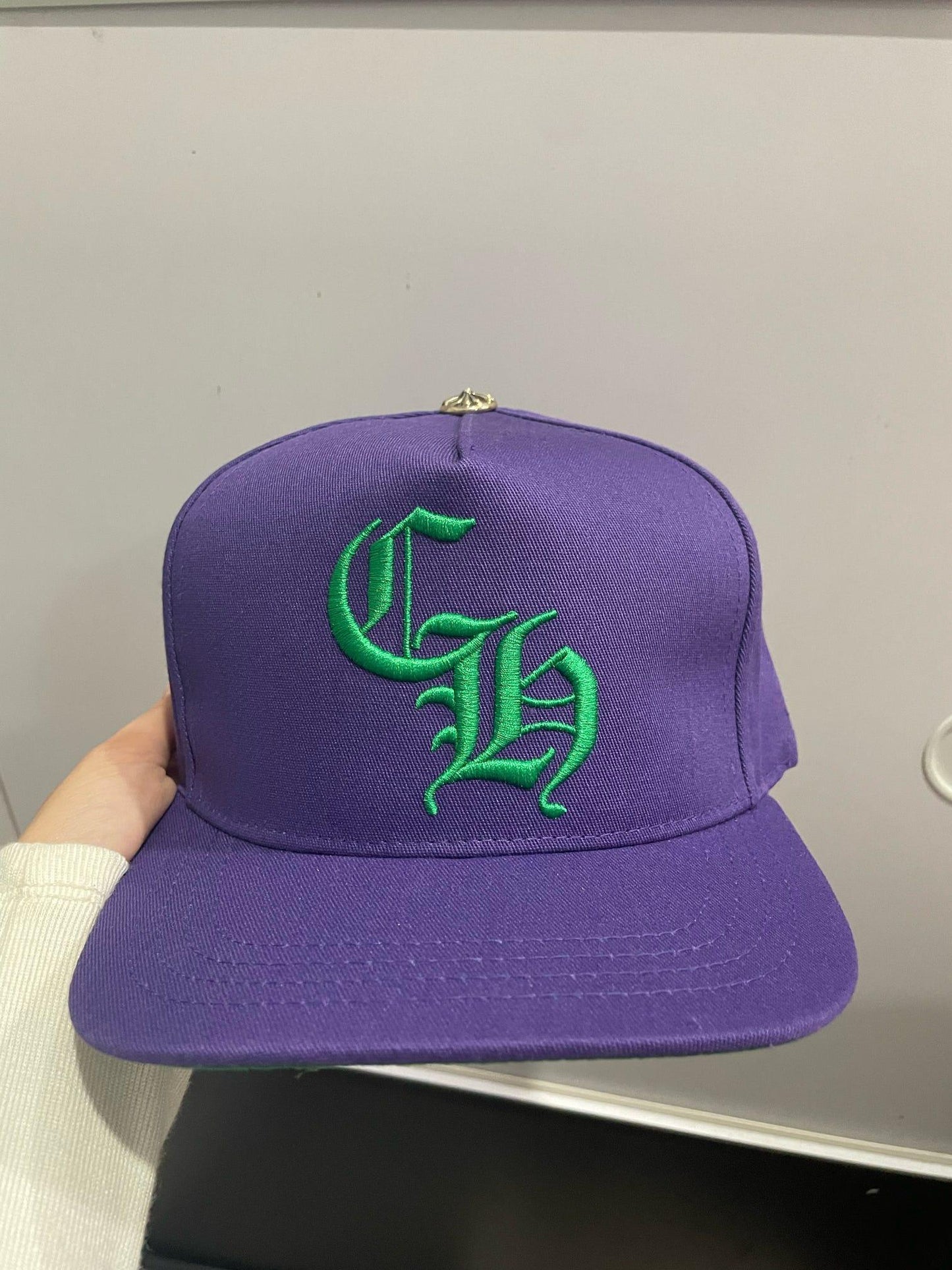 Chrome Hearts Baseball Cap Purple / Green - Supra Sneakers