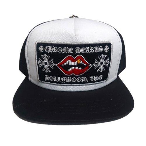 Chrome Hearts Chomper Hollywood Trucker Hat Black / White - Supra Sneakers