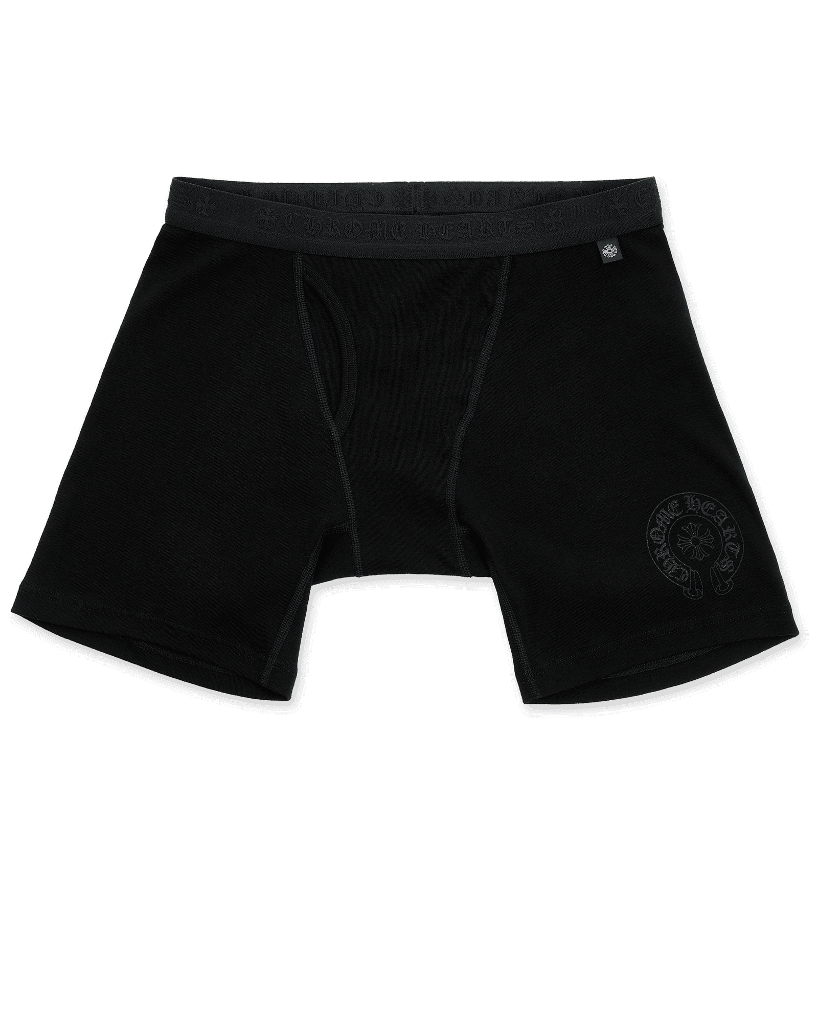 Chrome Hearts Horseshoe Long Boxer Brief Shorts Black - Supra Sneakers