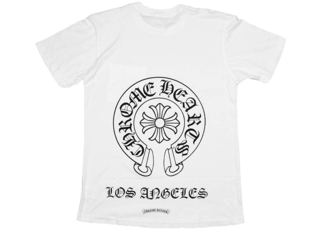 Chrome Hearts Horseshoe Los Angeles T-shirt White - Supra Sneakers